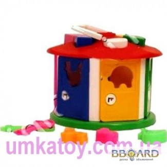 Продаем - Детская развивающая игрушка сортер - Куб Розумний малюк 2438