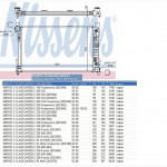 Радиатор Mercedes C-Klasse (W203, S203), CLK
