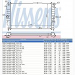 Радиатор Opel Calibra / Vectra A
