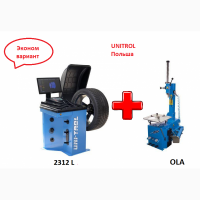 Шиномонтажный и балансировочный стенд Ola UNITROL + Балансировочный стенд Unitrol 2351L