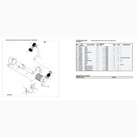 Каталог запчастей Джон Дир 5605- John Deere 5605 в книжном виде на русском языке