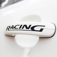 Наклейки на ручки Racing Черная 4 шт