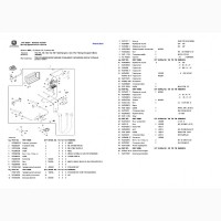 Каталог запчастей опрыскивателя Джон Дир 732 - John Deere 732 на русском языке